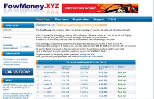 fowmoney.xyz scam website