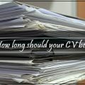 How long should my CV be?