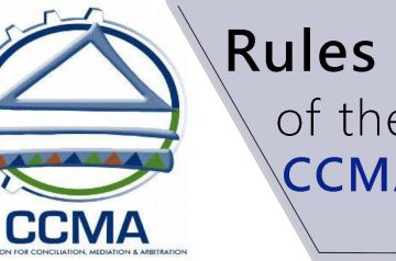 rules of the ccma