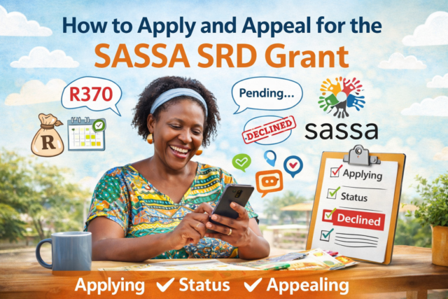 SASSA SRD Grant 2026 — How to Apply, Check Your Status and What to Do If You're Declined