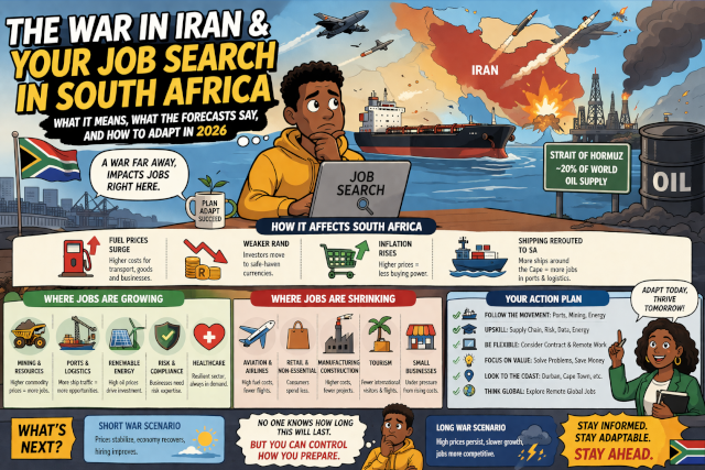 The War in Iran and Your Job Search in South Africa