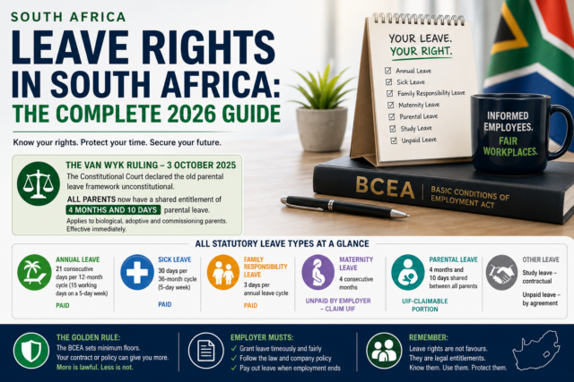 Leave rights in South Africa 2026