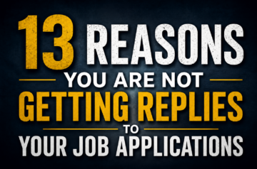 13 Reasons You Are Not Getting Replies to Your Job Applications