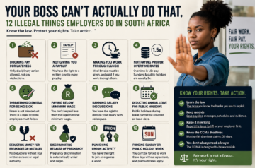 12 Things South African Employers Do That Are Completely Illegal