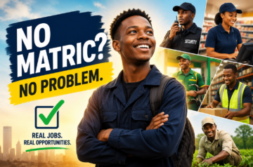 jobs-without-matric-south-africa
