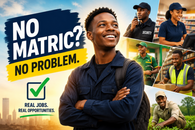 jobs-without-matric-south-africa
